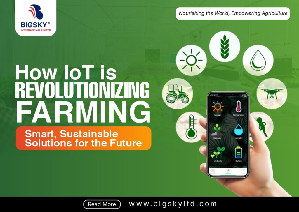 How IoT is Revolutionizing Farming: Smart, Sustainable Solutions for the Future